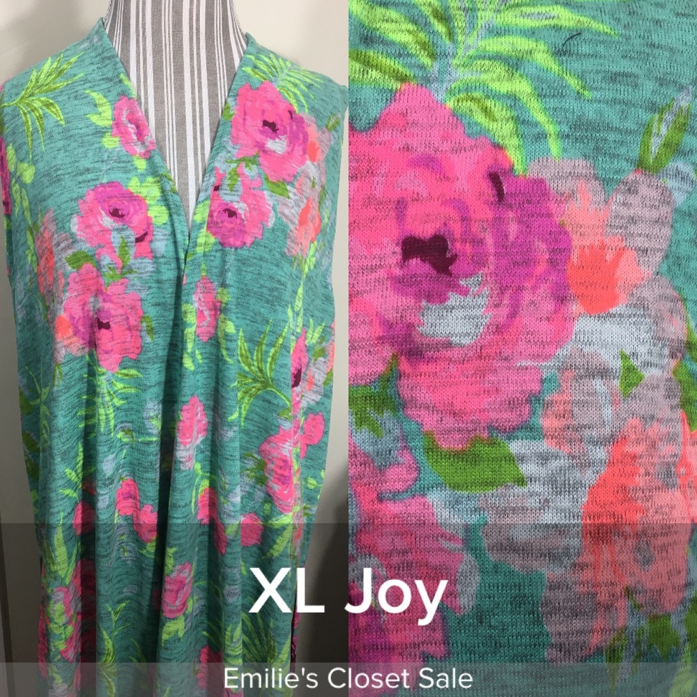 EUC LuLaRoe Joy Vest